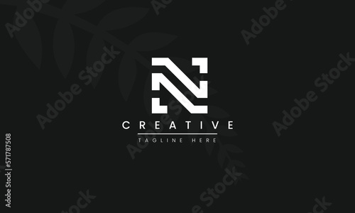 Letter N Logo Template Illustration Design.