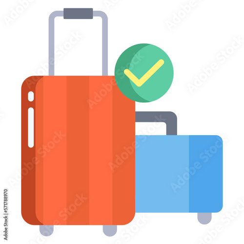 Baggage reclaim icon