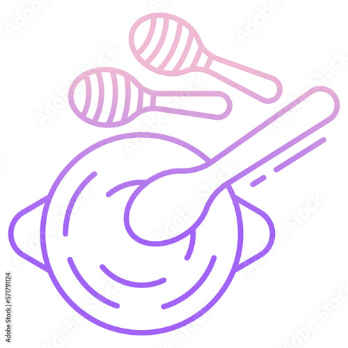 puree bowl with honey icon