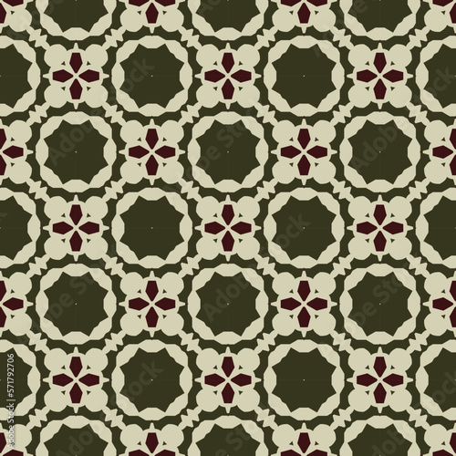 Abstract tileable geometric pattern. A seamless background, vintage texture.	

