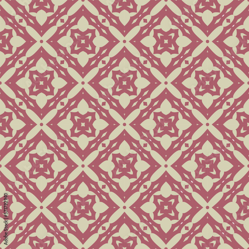 Abstract tileable geometric pattern. A seamless background, vintage texture. 