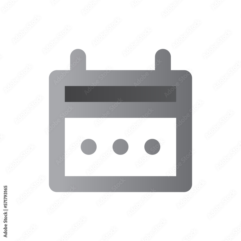 calendar two tone gradient icon calendar two tone gradient icon