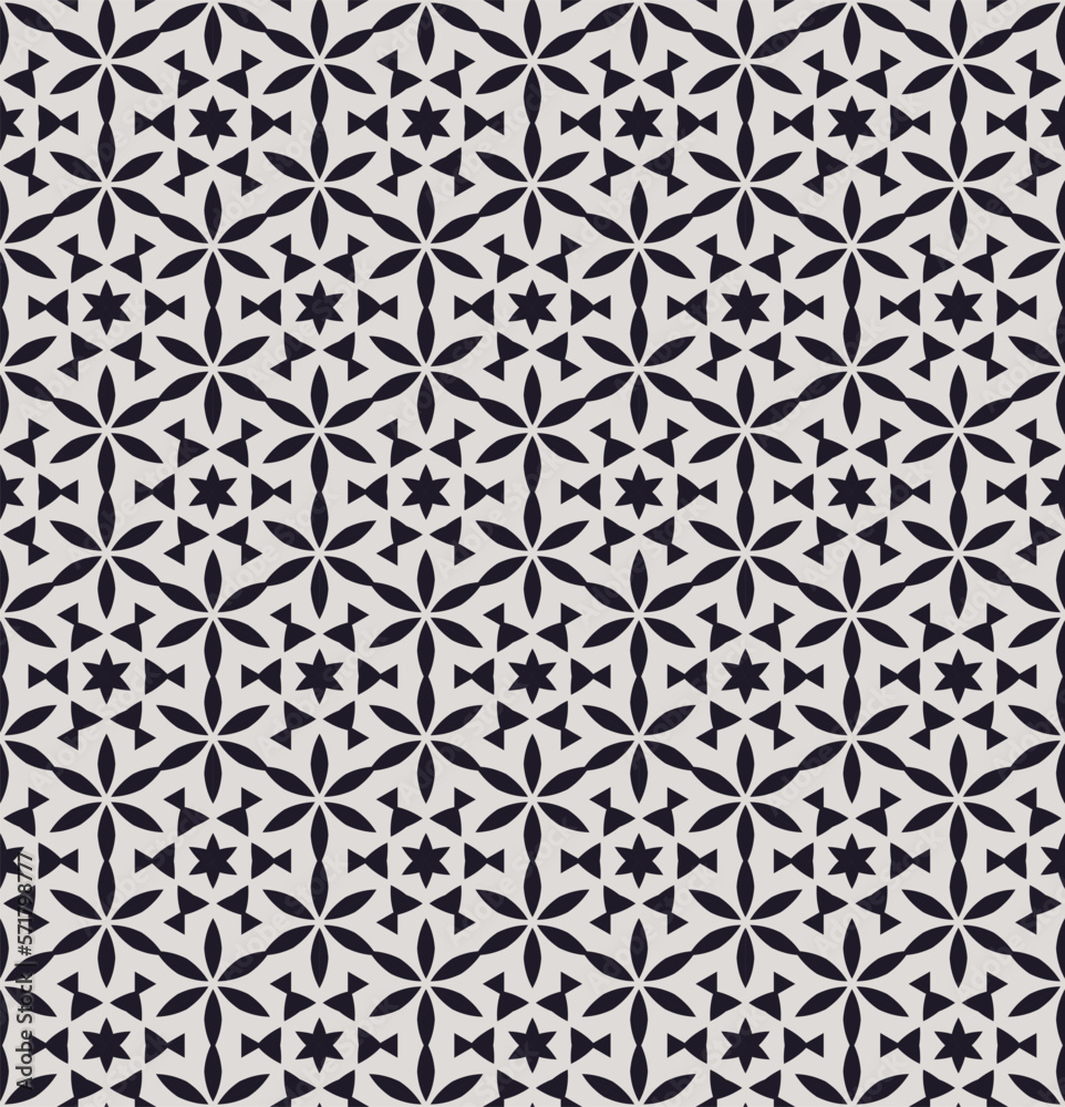 Geometric pattern. Seamless vector background. Ethnic graphic design	