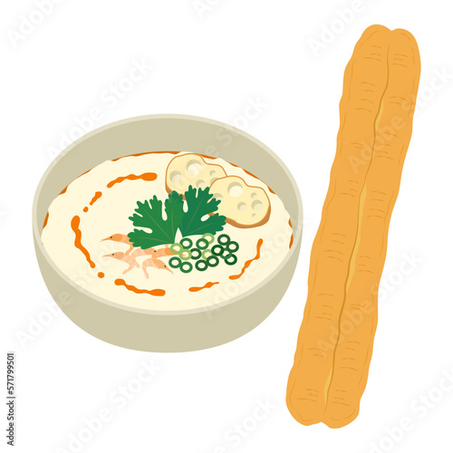 豆漿のイラスト