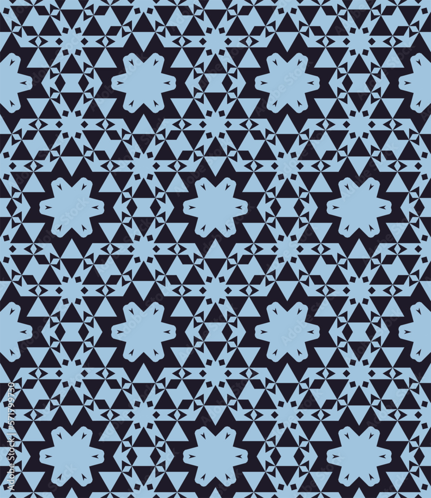 Fototapeta premium Geometric pattern. Seamless vector background. Ethnic graphic design