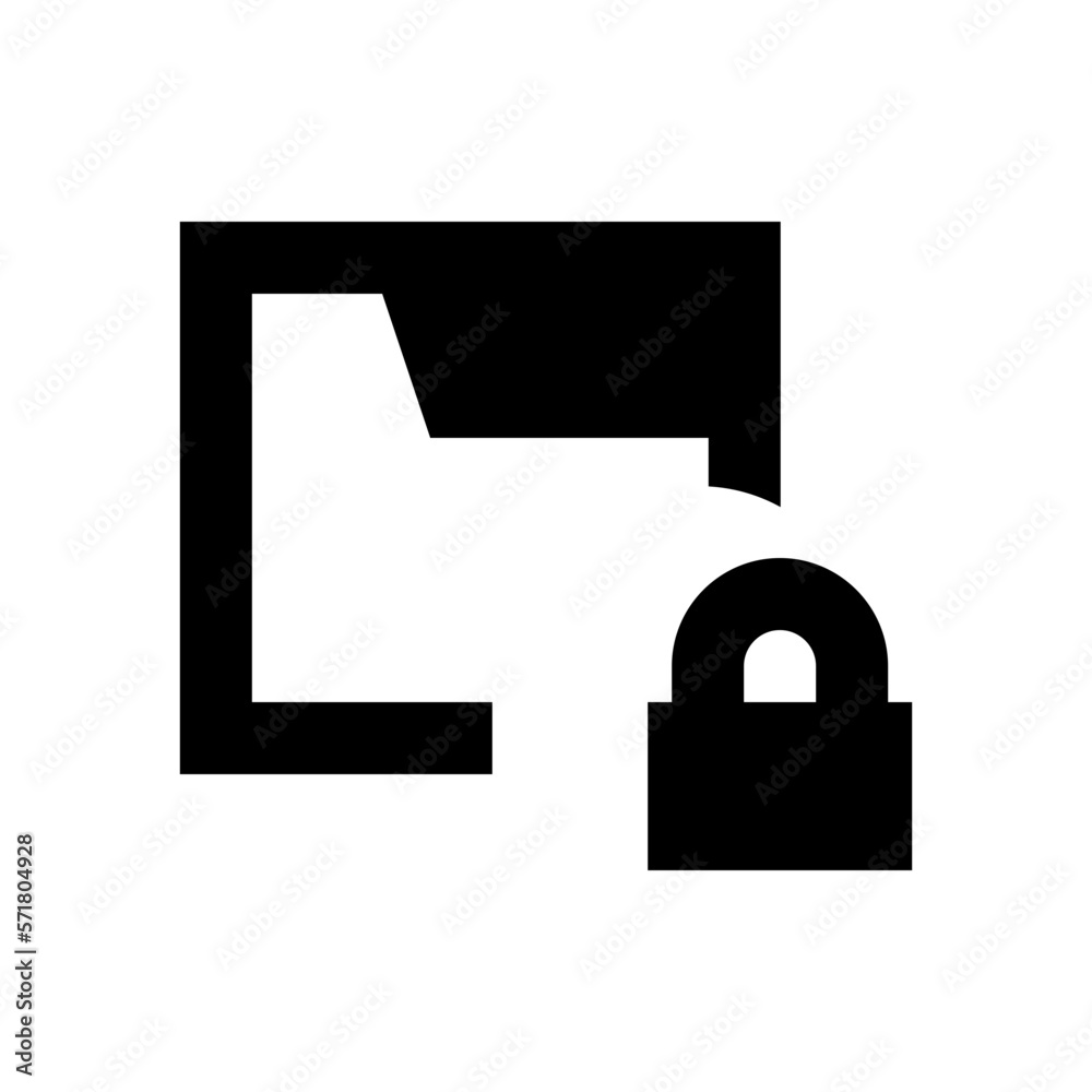 data security glyph icon data security glyph icon