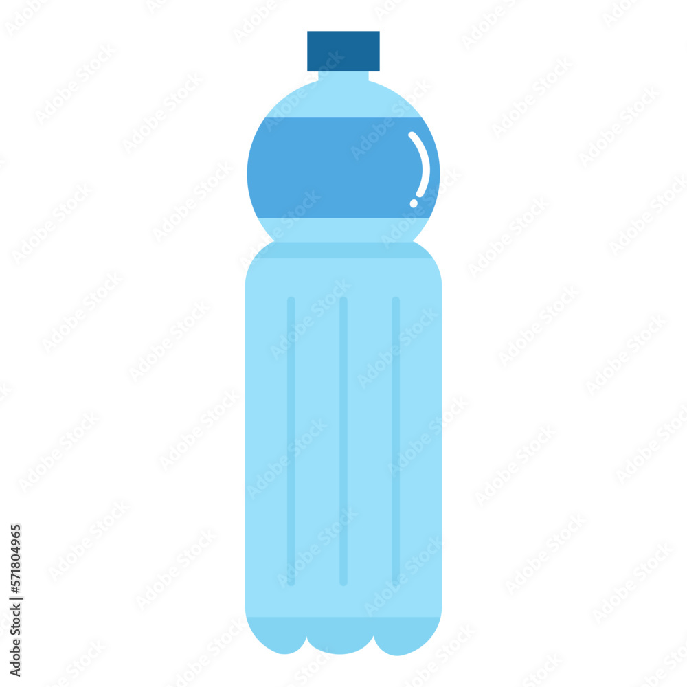 Mineral Water Bottle Illustration Mineral Water Bottle Illustration