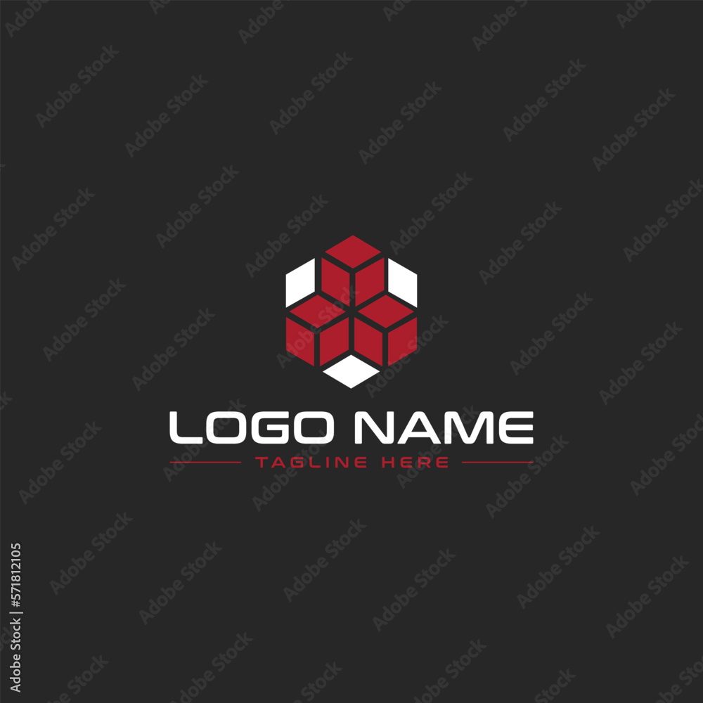 Creative blockchain logo designs block vector designs Creative blockchain logo designs block vector designs