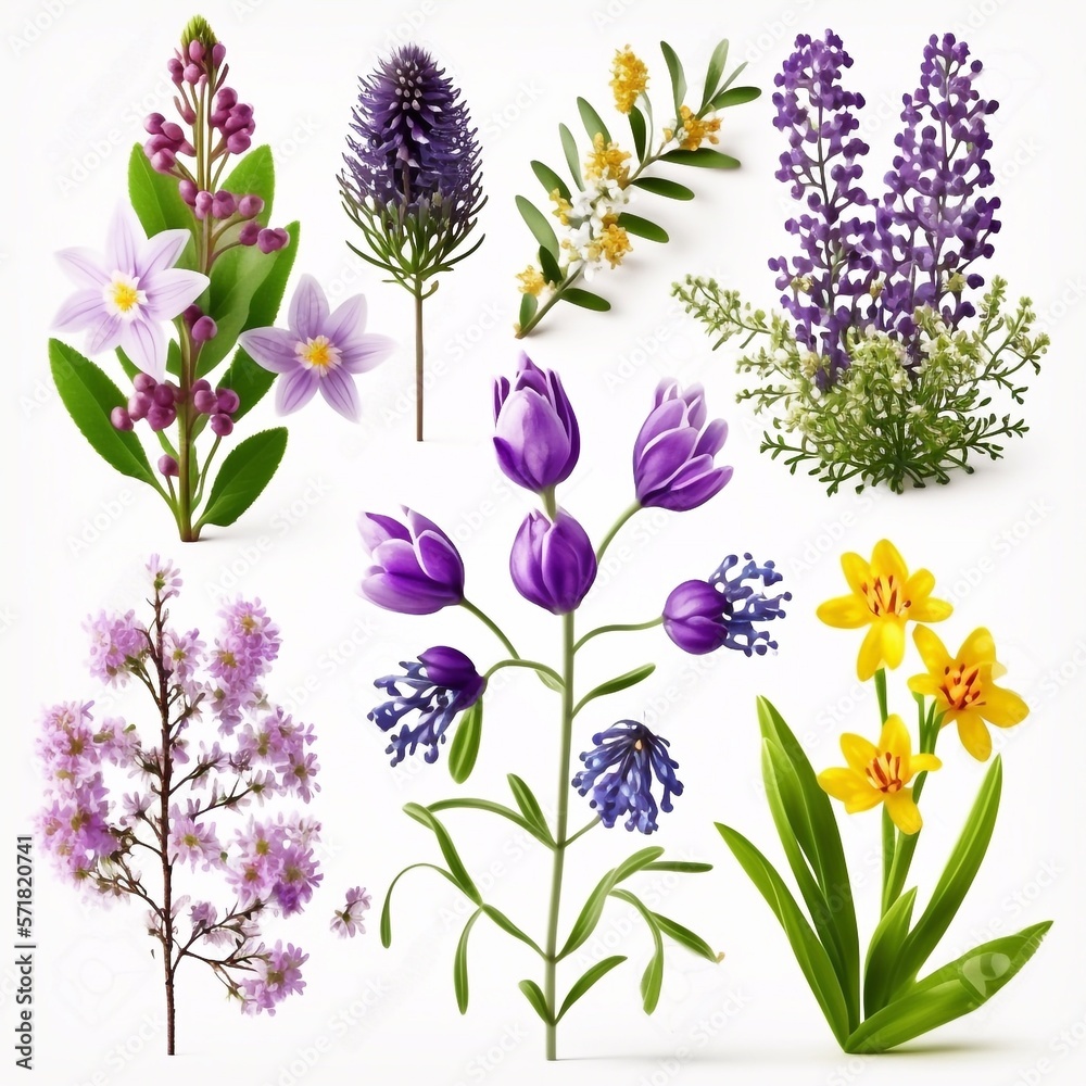 Obraz premium Wildblumen, made by Ai, Ai-Art