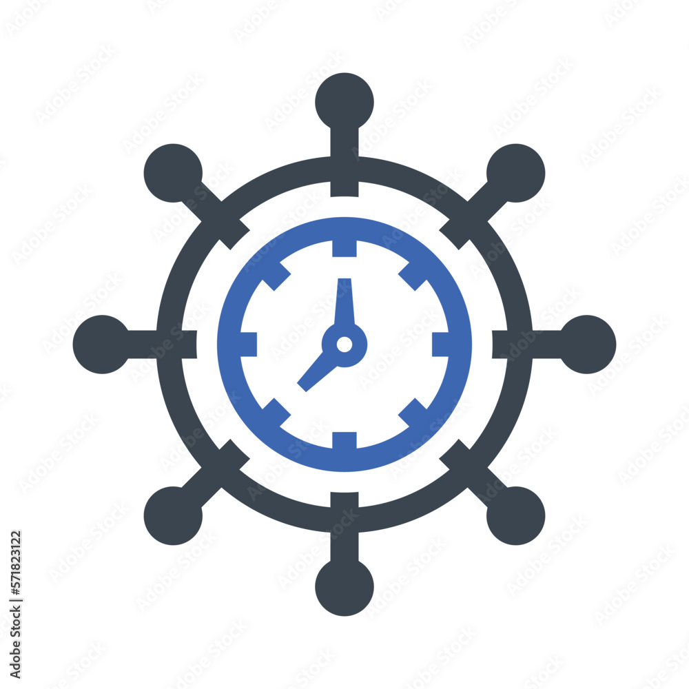 Working schedule icon Working schedule icon