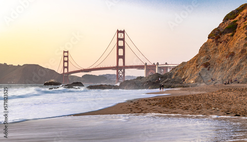Golden Gate Bridge  San Francisco  at Sunset