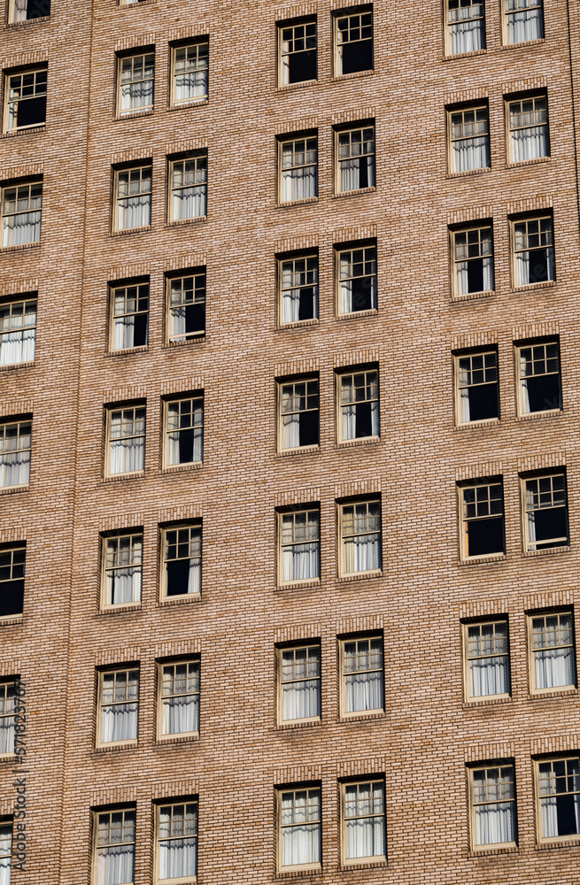 Detail shot of Windows in San Francisco
