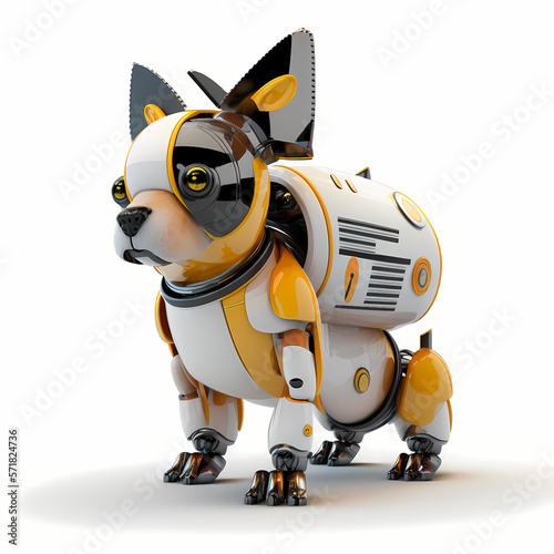 Dog robot - Dog cyborg - Dog soldier