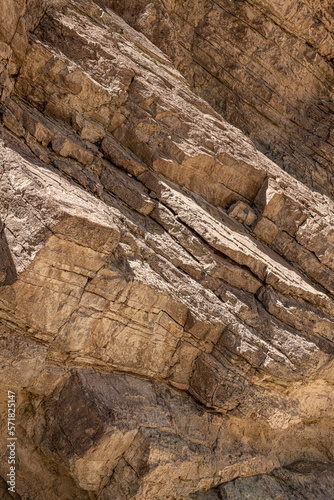Rock formation in Golden Canyon, Death Valley NP