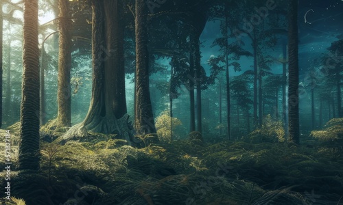 Future forest island © Zenky