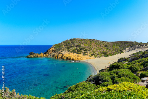 Psili Ammos Strand in Itanos an der Nordostspitze der griechischen Insel Kreta © Ilhan Balta