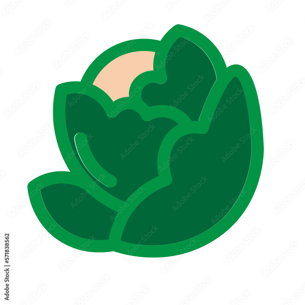 Cauliflower Flat Icon