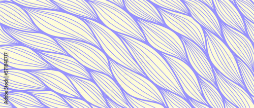 diagonal leaves pattern background vector
