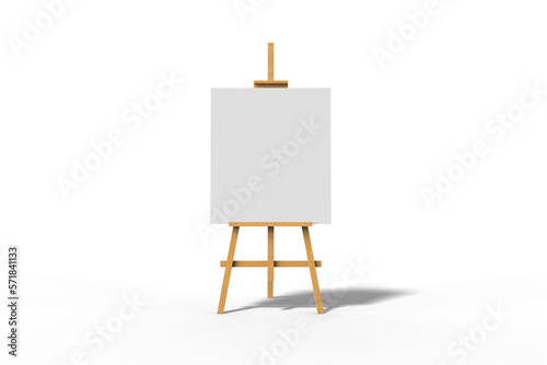 Front View of Easel