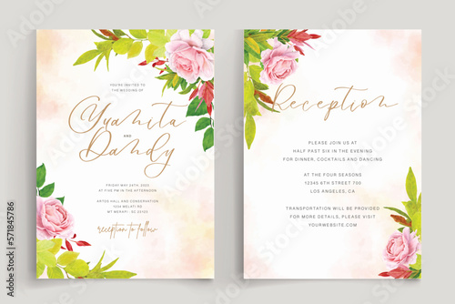 wedding floral decoration floral set