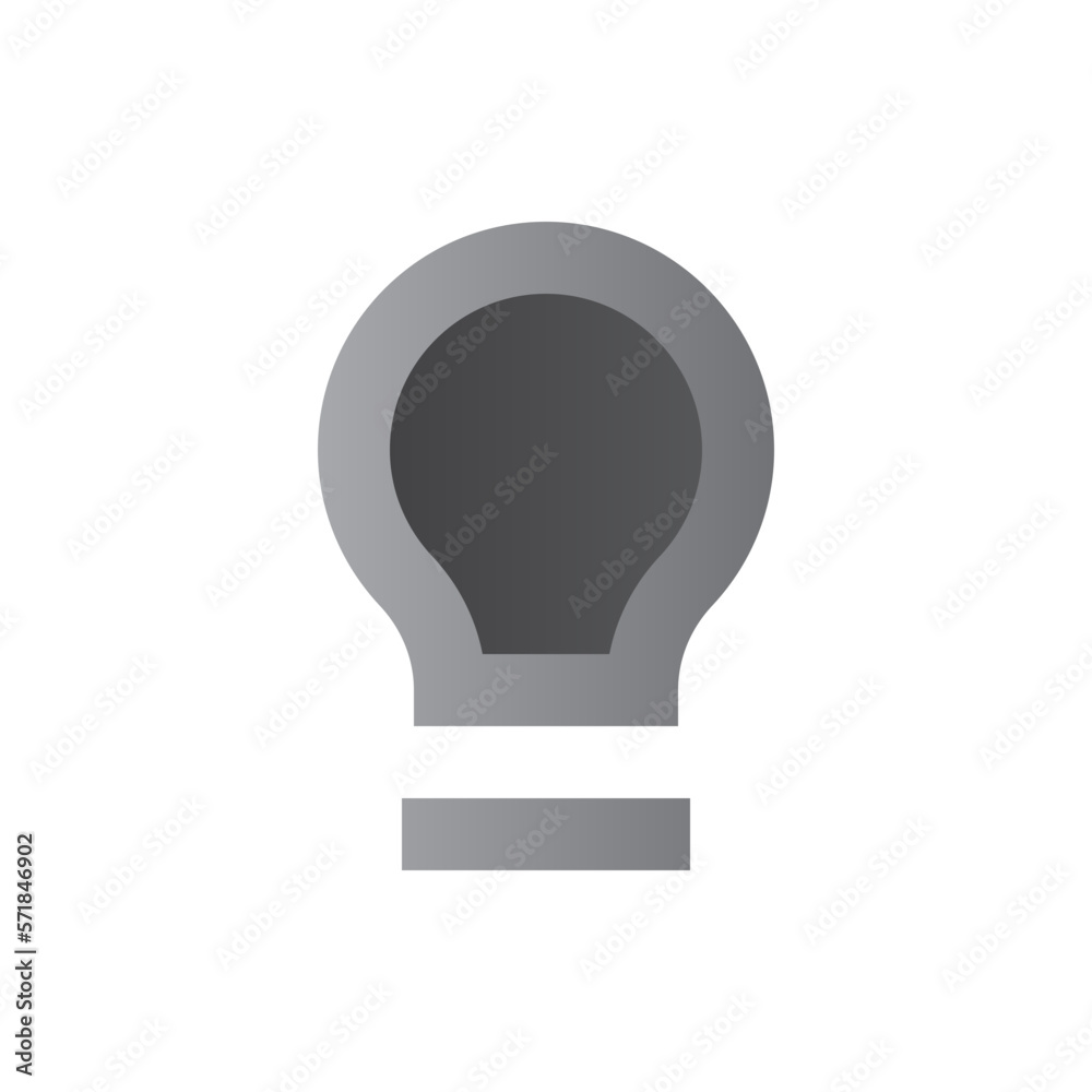 idea two tone gradient icon idea two tone gradient icon