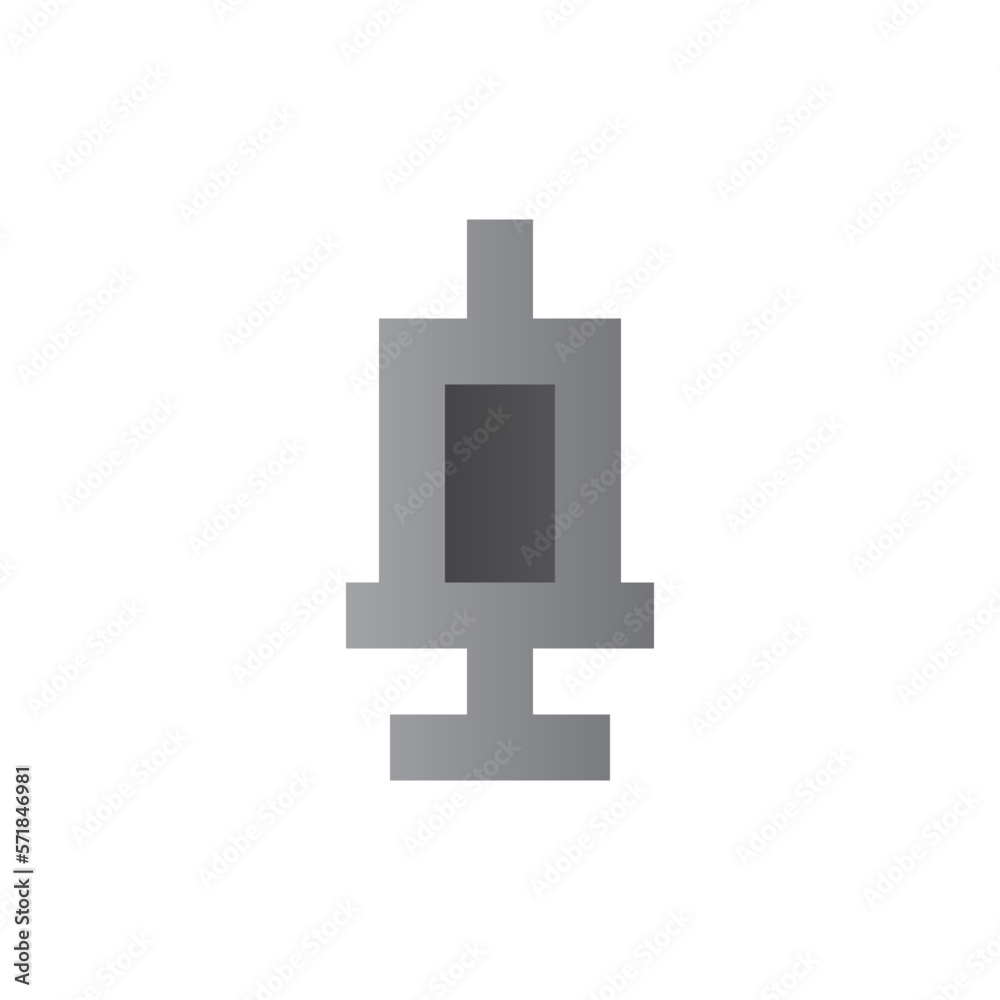 syringe two tone gradient icon syringe two tone gradient icon