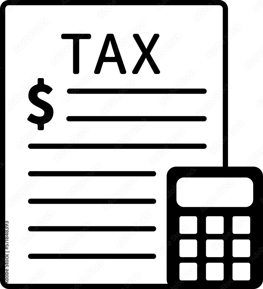 Tax statement reports, tax calculation concept. Tax statement reports, tax calculation concept.