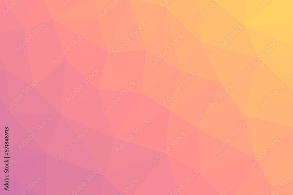 Vector abstract background with polygonal grid gradient. Blurred bright illustration for backdrop.