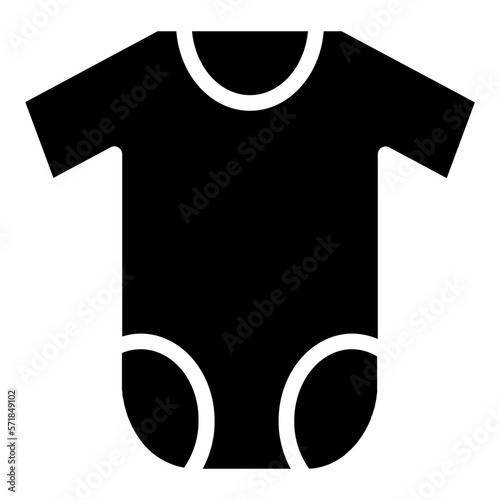 bodysuit glyph icon