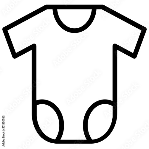 bodysuit line icon