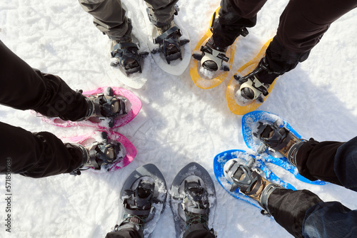 Ensemble de raquettes de neige