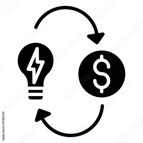 Investment concept  icon