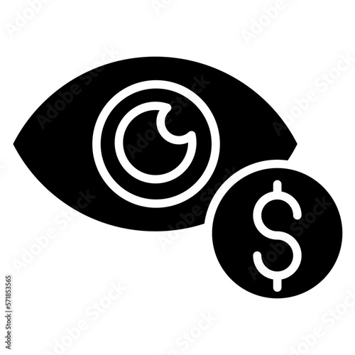 Monitor wealth icon