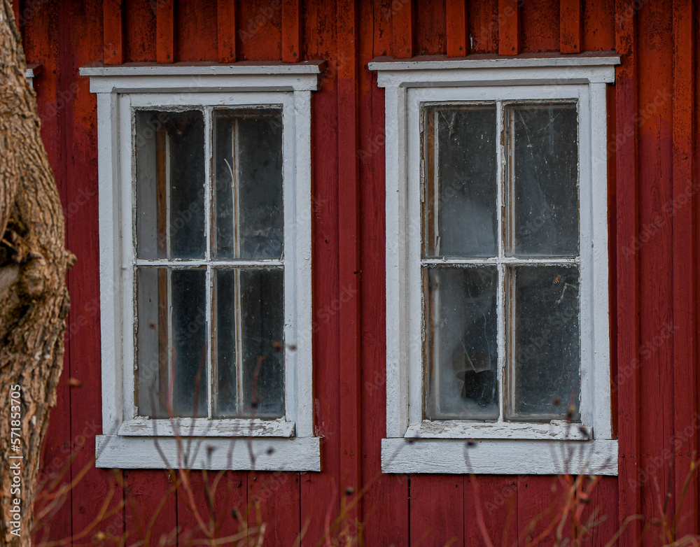 Fototapeta premium Old window