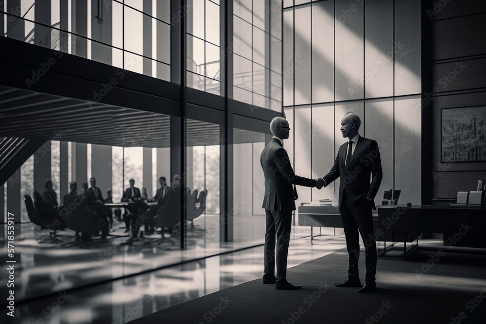 Closing the Deal: A Successful Business Partnership Begins with a Firm Handshake