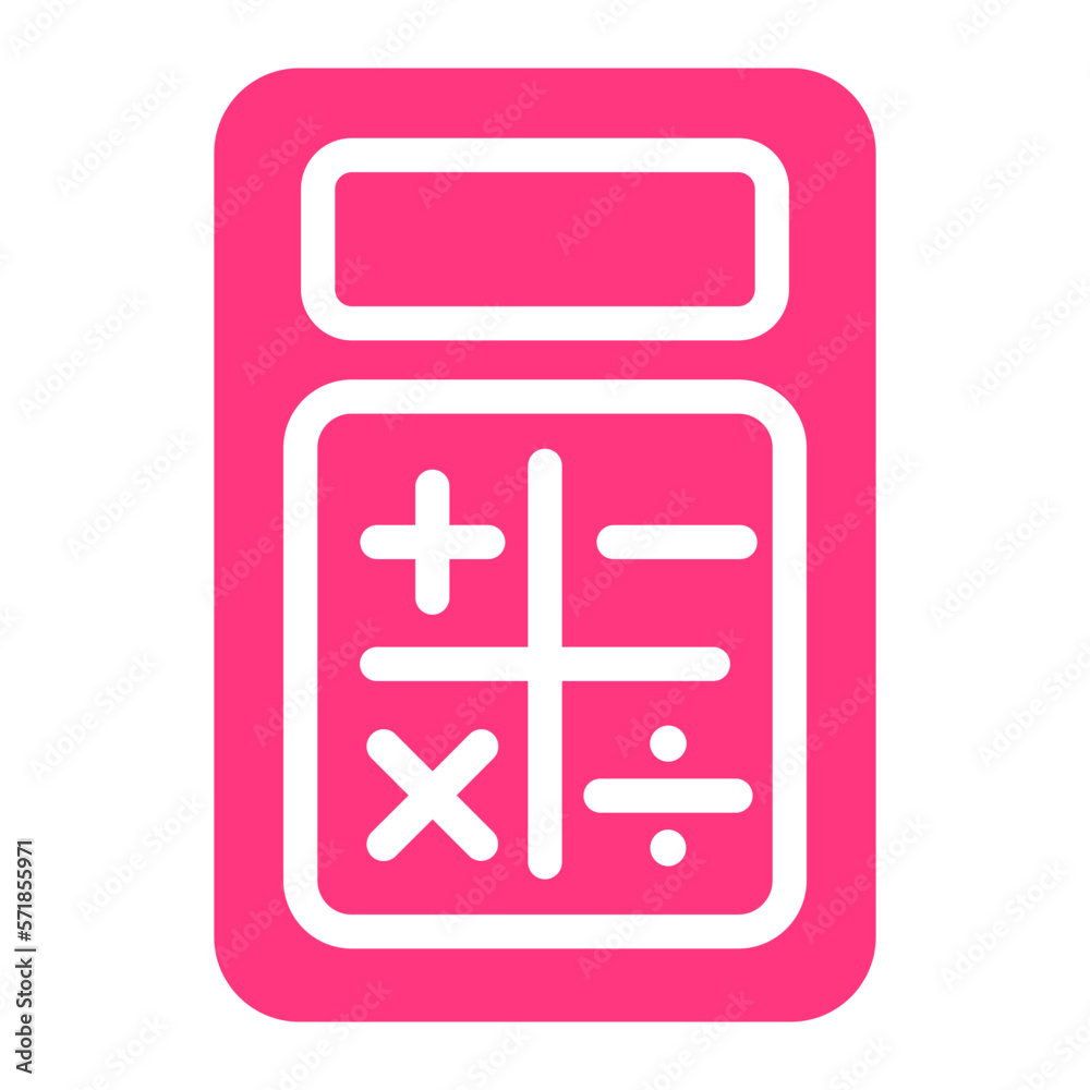 calculator gradient icon calculator gradient icon