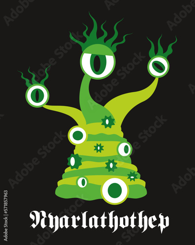 MONSTRE Lovecraft CTHULHU Nyarlathothep tas de crêpes grand ancien 4