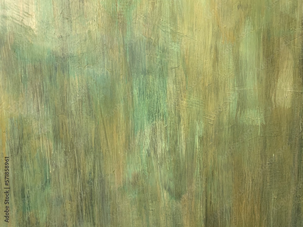 wall painted with green paint texture background