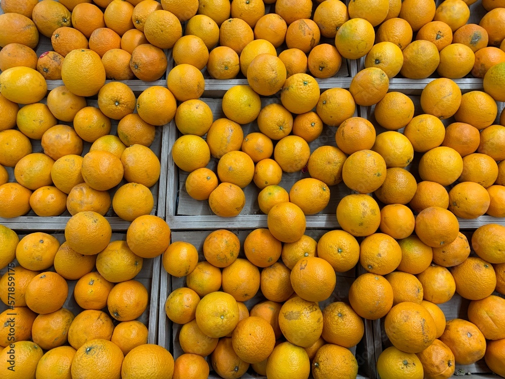 an orange oranges ripe fruits large quantities