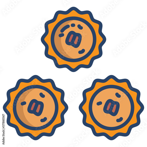 Butter tart icon