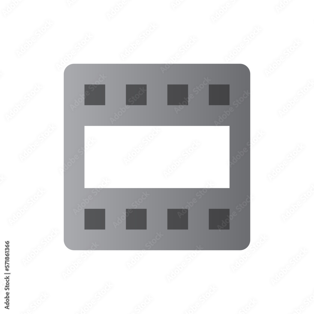 play button two tone gradient icon play button two tone gradient icon