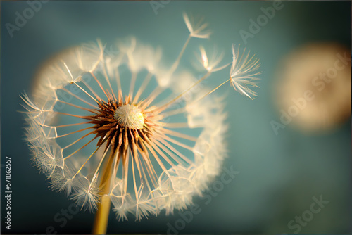 Dandelion flower illustration © neirfy
