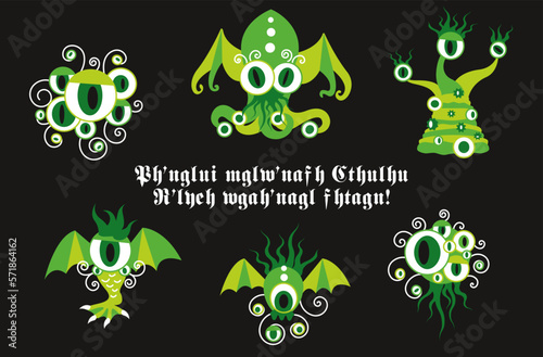 P'tits anciens Lovecraft CTHULHU 10