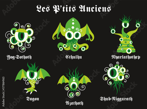 P'tits anciens Lovecraft CTHULHU 14