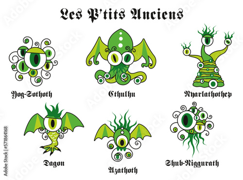 P'tits anciens Lovecraft CTHULHU 17