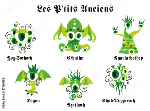 P'tits anciens Lovecraft CTHULHU 16