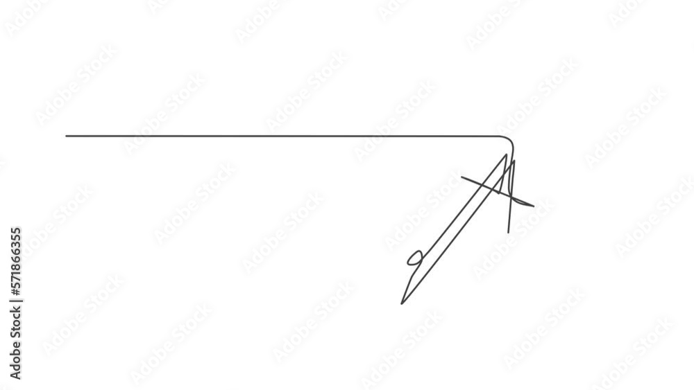 Animated self drawing of single continuous line draw springbow compass for drawing circle. Back to school minimalist style. Bow compass, education concept. Full length one line animation illustration. Animated self drawing of single continuous line draw springbow compass for drawing circle. Back to school minimalist style. Bow compass, education concept. Full length one line animation illustration.