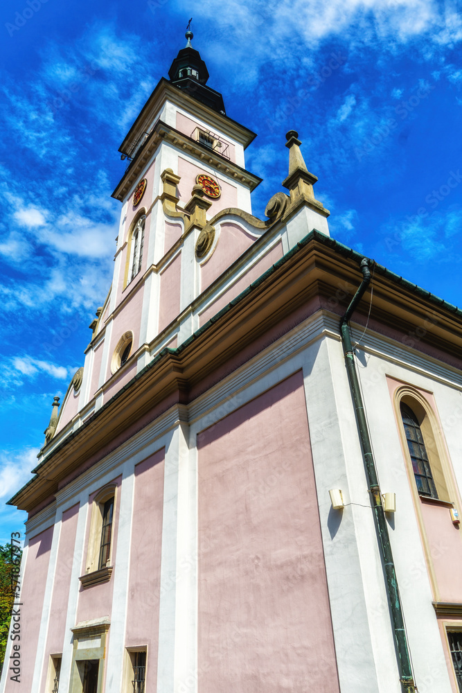 St. Klemens church in Wieliczka, built in XIX century.