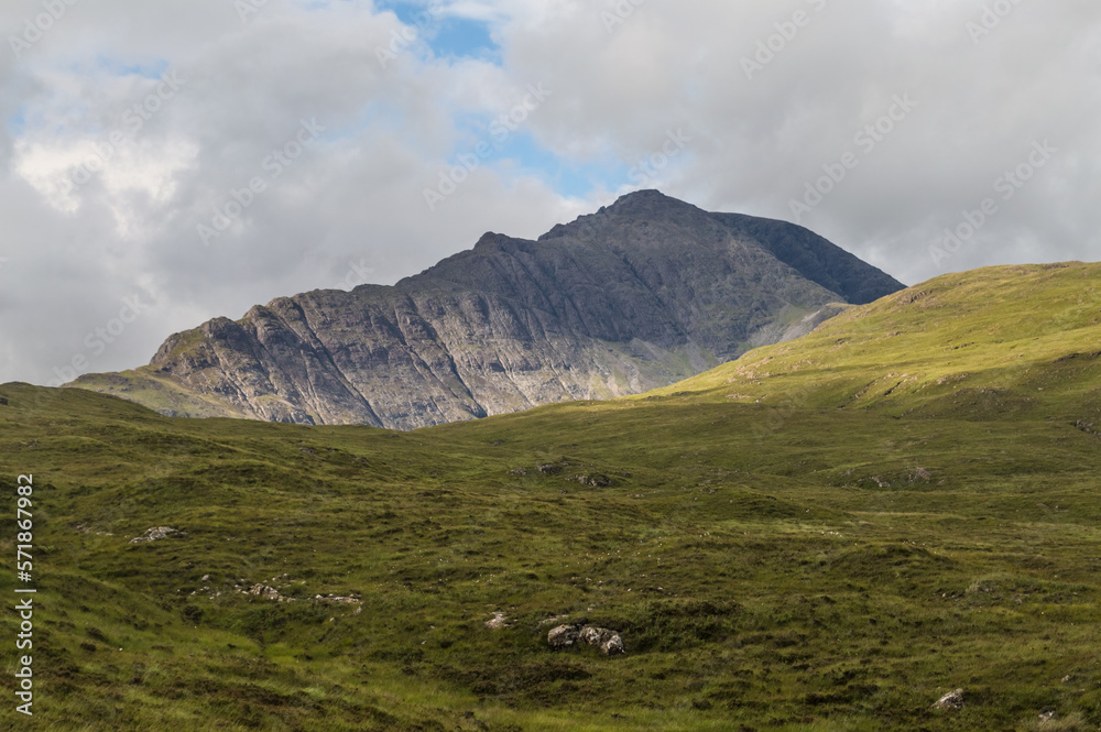 Amazing landscape of the Isle of Skye, Scottish Highlands, UK Amazing landscape of the Isle of Skye, Scottish Highlands, UK