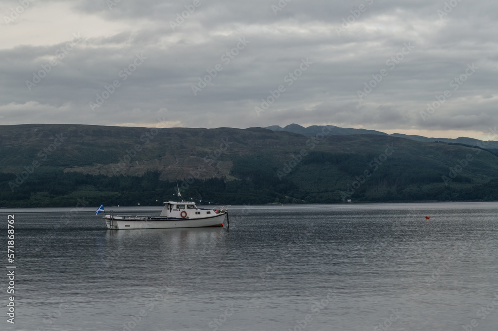 Sunset over Loch Lomond, Scottish Highlands, UK Sunset over Loch Lomond, Scottish Highlands, UK